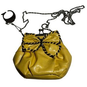 Chocolate New York Brown Faux Leather Purse